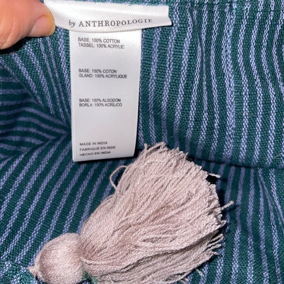 2 Panels - NEW Anthropologie Mindra Stripe Curtain - Luxury Length, 96” X 50” - Picture 4 of 5